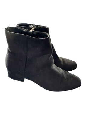 Circus by Sam Edelman Black Suede Ankle Booties